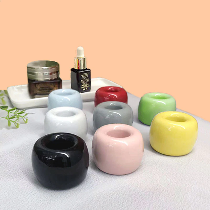 Creative ceramic toothbrush holder, toothbrush base, toothbrush holder, dental appliance holder, toothbrush tray - Image 4