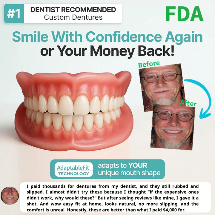 🌎Ends Today: 70% OFF! ⏰Luxparlora™ Medical Full Denture with Strong Suctiond - Image 10