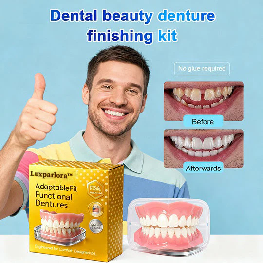 🌎Ends Today: 70% OFF! ⏰Luxparlora™ Medical Full Denture with Strong Suctiond - Image 3