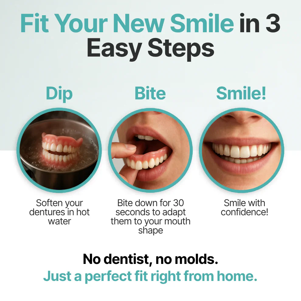🌎Ends Today: 70% OFF! ⏰Luxparlora™ Medical Full Denture with Strong Suctiond - Image 6